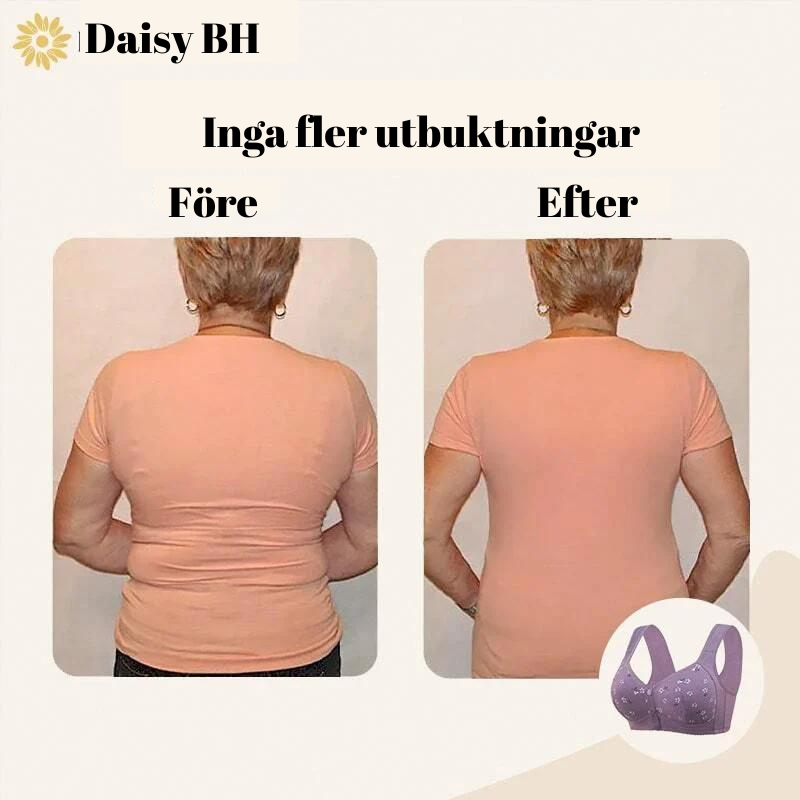 Daisy™ Bekväm och bekväm bh med knappar fram