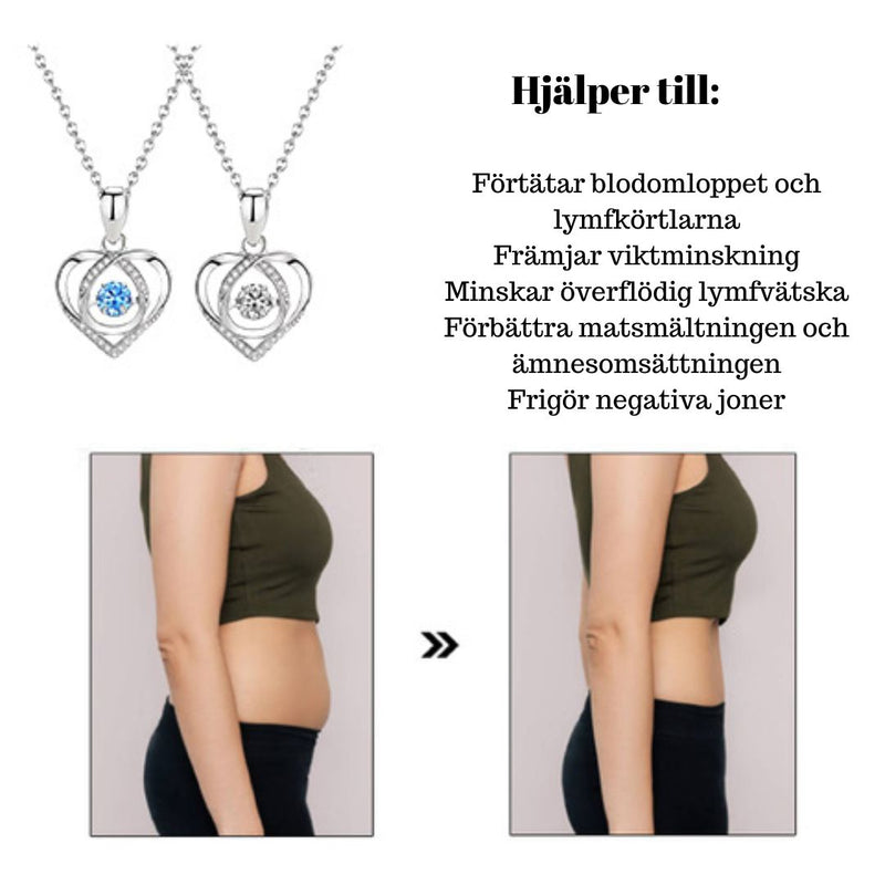 Metiz™ Halsband med ädelstenar av kvarts