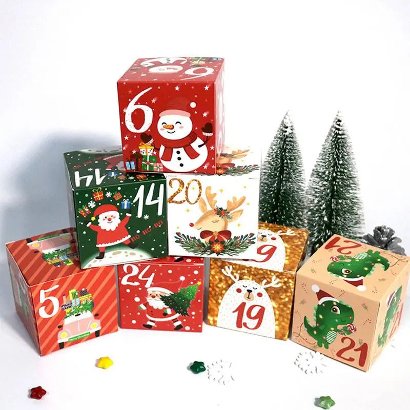 Advent™ Presentförpackningar med 24 dagars adventskalender