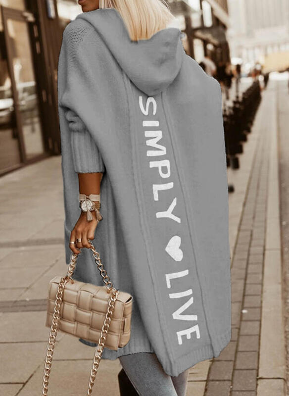 Simply Live™ Oversized kofta för kvinnor