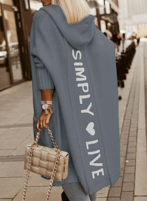 Simply Live™ Oversized kofta för kvinnor